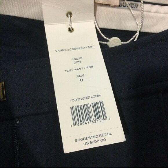 TORY BURCH Vanner Cropped Pants - Picture 8 of 8